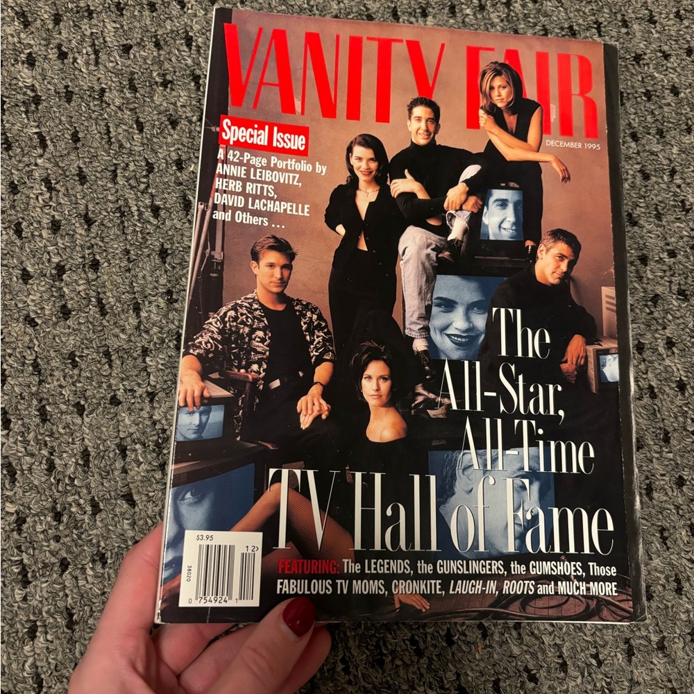 Rare vintage Vanity Fair December 1995 magazine